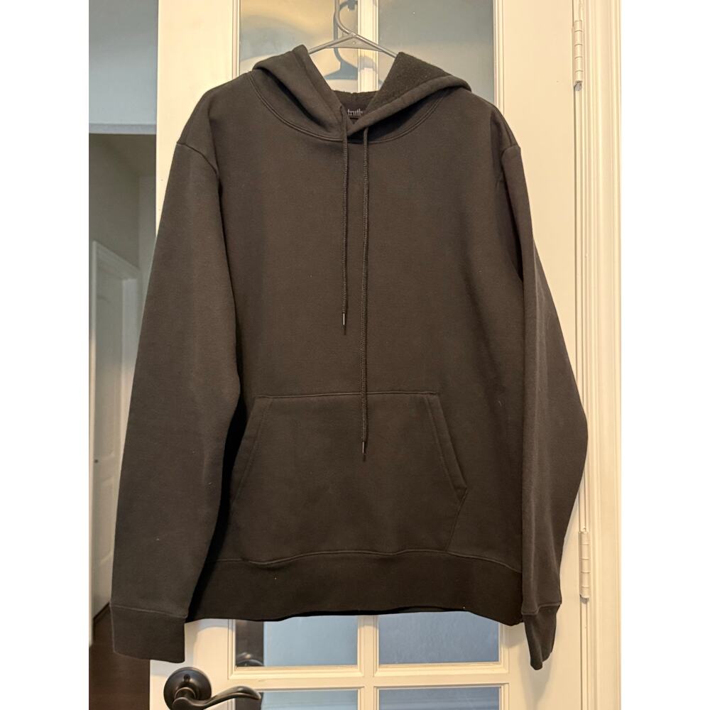 Truth by Republic Black Pullover Hoodie XL Soft Fleece Lined Casual Sweatshirt
